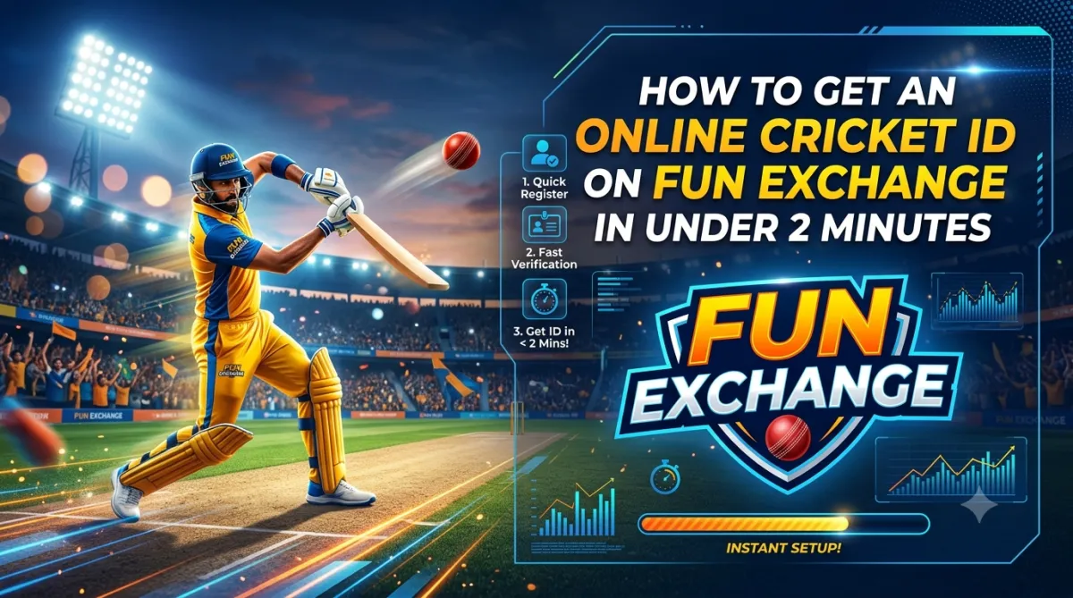 How to Get an Online Cricket ID on Fun Exchange in Under 2 Minutes