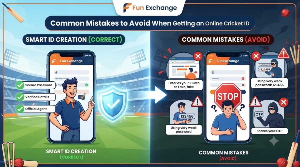 Common Mistakes to Avoid When Getting an Online Cricket ID